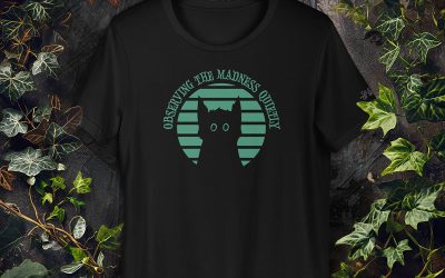 Observing the Madness Quietly – Unisex Cat T-Shirt