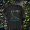 aquarius t shirt, cat astrology, astrology t-shirt