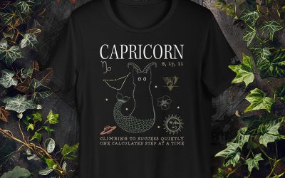 Capricorn Unisex Cat T-Shirt