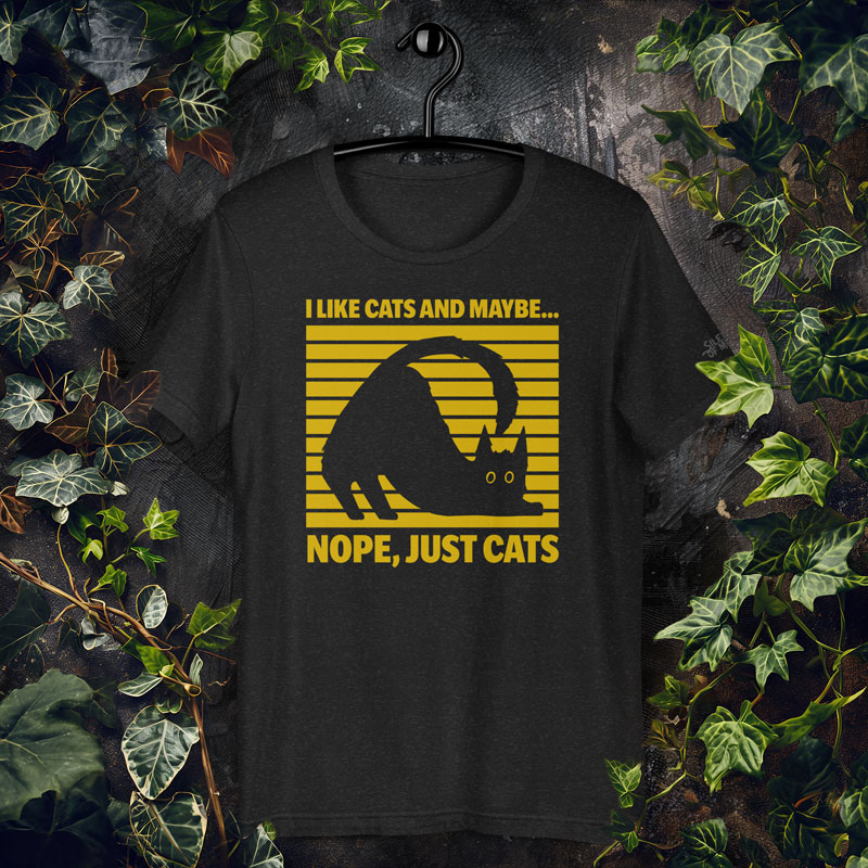 cat lover introvert t-shirt humor