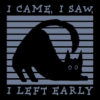 introvert antisocial dark humor cat t-shirt