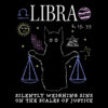 Libra zodiac sign t-shirt