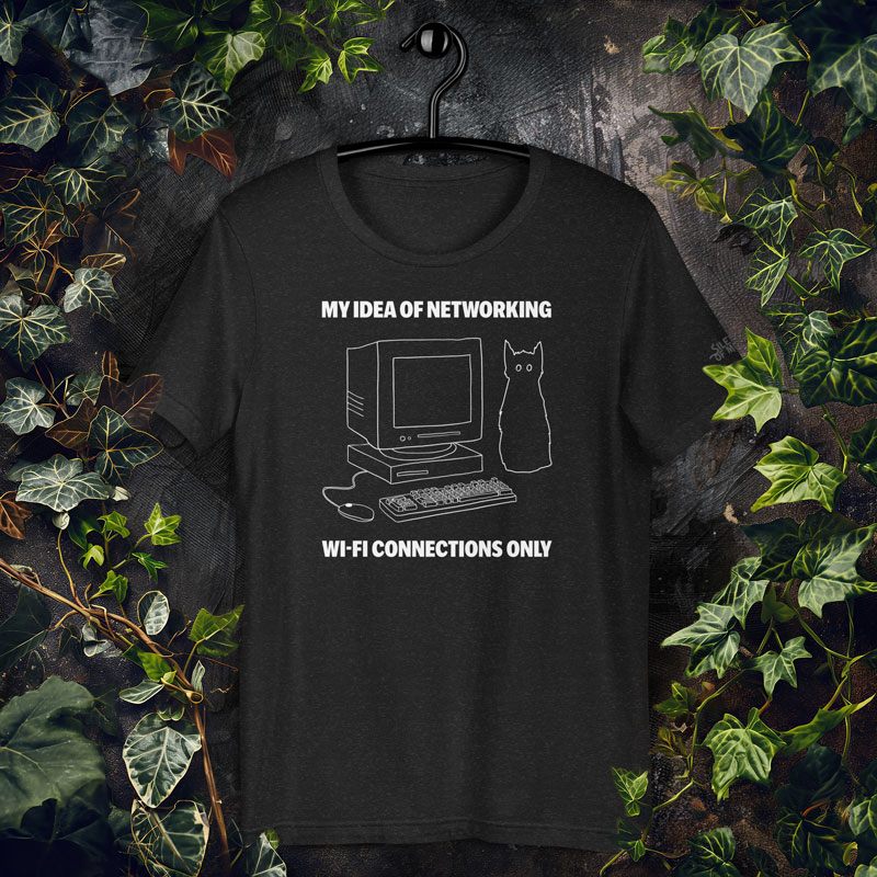 introvert humor antisocial t-shirt