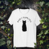 Paws of destruction. Unisex T-shirt white.