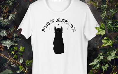 Paws of Destruction Unisex Cat T-Shirt