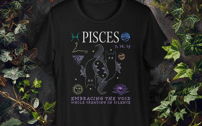 Pisces Unisex Cat T-Shirt