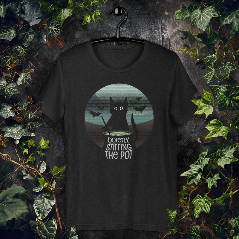 introvert cat t-shirt sarcasm