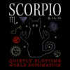 Scorpio zodiac sign t-shirt