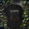 zodiac sign scorpio t-shirt astrology