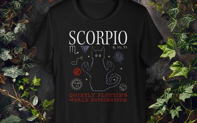 Scorpio Unisex Cat T-Shirt