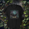 Strolling through the night, far from the crowd's sight t-shirt for introverts