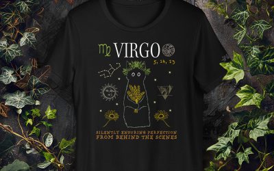 Virgo Unisex Cat T-shirt