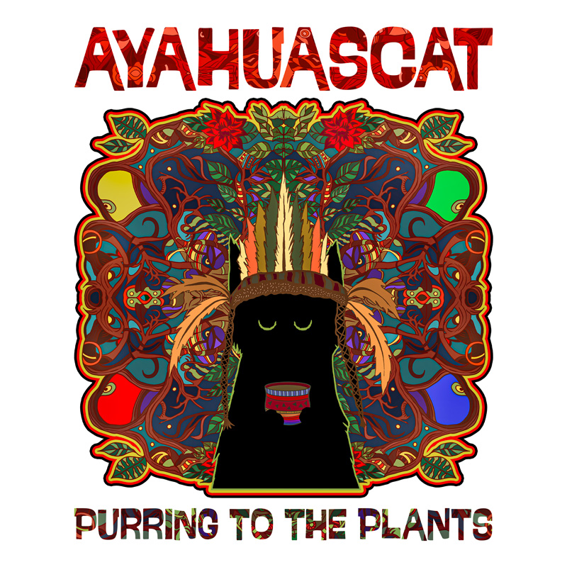 shaman cat t-shirt