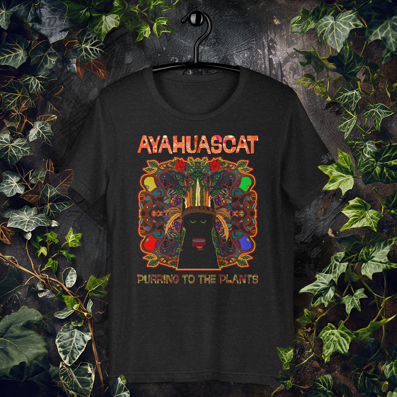 shaman cat t-shirt