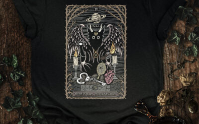 The Devil Tarot Cat T-Shirt