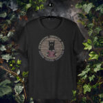 Bookworm Cat T Shirt - Journeying through pages escaping social mazes