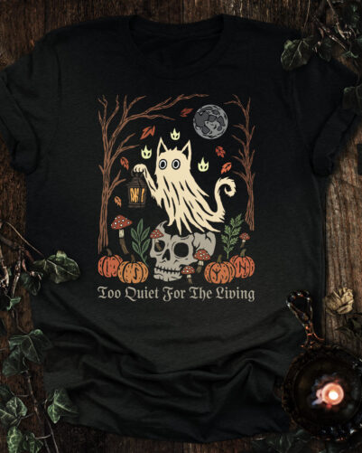halloween cat t-shirt