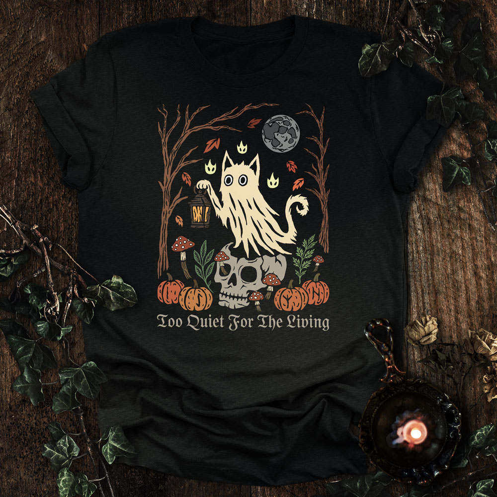 halloween cat t-shirt