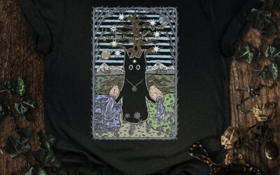 The Star Tarot Cat T-shirt