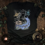 Aquarius Cat T-shirt