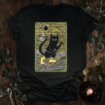 The Fool Tarot Cat T-Shirt