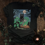 Nettle Cat T-shirt - Study I