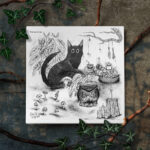 The Cat Cooking Nettles